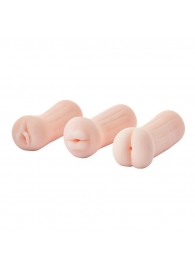 Набор из 3 мастурбаторов The Girl Next Door Tina - Dream Toys - во Владивостоке купить с доставкой