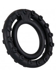 Чёрное кольцо для пениса Steely Cockring - Orion - во Владивостоке купить с доставкой