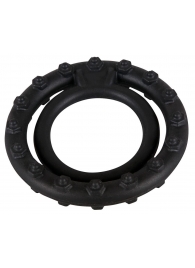 Чёрное кольцо для пениса Steely Cockring - Orion - во Владивостоке купить с доставкой