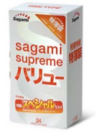 Ультратонкие презервативы Sagami Xtreme SUPERTHIN - 24 шт. - Sagami - купить с доставкой во Владивостоке