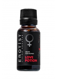 Возбуждающие капли для женщин Erotist Love Potion - 20 мл. - Erotist Libido Booster - купить с доставкой во Владивостоке