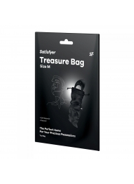 Черный мешочек для хранения игрушек Treasure Bag M - Satisfyer - купить с доставкой во Владивостоке
