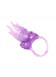 Фиолетовое эрекционное кольцо с усиками - Сима-Ленд - во Владивостоке купить с доставкой