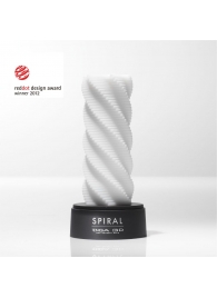 Белый 3D мастурбатор SPIRAL - Tenga - во Владивостоке купить с доставкой