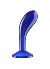 Синяя анальная втулка Flawless Clear Prostate Plug 6.0 - 15 см. - Lovetoy - во Владивостоке купить с доставкой