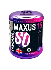 Презервативы Maxus XXL увеличенного размера - 15 шт. - Maxus - купить с доставкой во Владивостоке