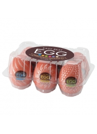 Набор из 6 мастурбаторов-яиц Tenga Egg Variety Pack V - Tenga - #SOTBIT_REGIONS_UF_V_REGION_NAME# купить с доставкой