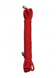 Красная веревка для бандажа Kinbaku - 10 м. - Shots Media BV - купить с доставкой во Владивостоке