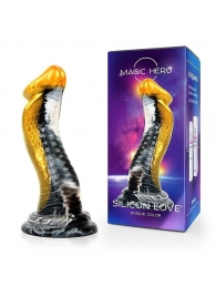 Фантазийный фаллоимитатор-змея на присоске - 22 см. - Bior toys