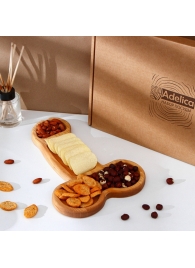 Деревянное блюдо для подачи в форме члена (32,5 х 20 х 1,7 см) - Сима-Ленд - купить с доставкой во Владивостоке