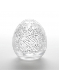 Мастурбатор-яйцо Keith Haring EGG PARTY - Tenga - во Владивостоке купить с доставкой