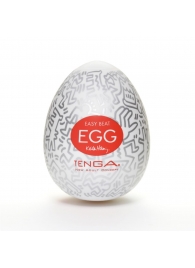 Мастурбатор-яйцо Keith Haring EGG PARTY - Tenga - во Владивостоке купить с доставкой