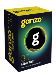 Супертонкие презервативы Ganzo Ultra thin - 30 шт. - Ganzo - купить с доставкой во Владивостоке