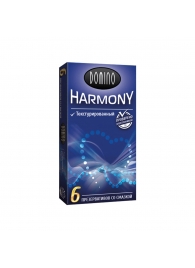 Текстурированные презервативы Domino Harmony - 6 шт. - Domino - купить с доставкой во Владивостоке
