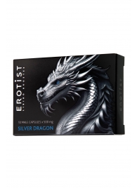 Капсулы для мужчин Erotist Silver Dragon для усиления эрекции - 10 капсул - Erotist Libido Booster - купить с доставкой во Владивостоке