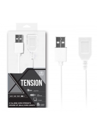 Белый удлинитель USB-провода - 100 см. - NMC - купить с доставкой во Владивостоке