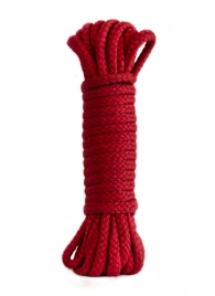 Красная веревка Bondage Collection Red - 9 м. - Lola Games - купить с доставкой во Владивостоке