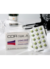 Средство для пролонгации близости CORrige A - 45 драже (509 мг.) - Milan Arzneimittel GmbH - купить с доставкой во Владивостоке