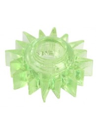 Зеленое эрекционное кольцо-солнце - Toyfa Basic - во Владивостоке купить с доставкой