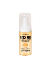 Жидкий вибратор Nuei Rock Me! с ароматом печенья и сливок - 20 мл. - Nuei cosmetics - купить с доставкой во Владивостоке