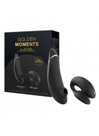 Набор для пар Golden Moments: Womanizer Premium 2 и We-Vibe Chorus - Womanizer купить во Владивостоке с доставкой в Orgasmix.ru Набор для пар Golden Moments: Womanizer Premium 2 и We-Vibe Chorus - Womanizer