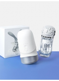 Белый автоматический мастурбатор Extra Sauce - Sauce - во Владивостоке купить с доставкой