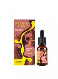 Капли с согревающим эффектом Passion Drips Warming - 15 мл. - Pleasure Lab - купить с доставкой во Владивостоке