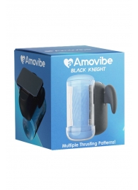 Инновационный робот-мастурбатор Black Knight с функцией пенетрации - Amovibe - во Владивостоке купить с доставкой