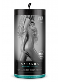 Мастурбатор-вагина с вибрацией Soft   Wet Natasha Realistic Beige Masturbator - Blush Novelties - во Владивостоке купить с доставкой