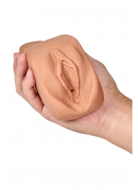 Маструбатор-вагина с вибрацией Soft   Wet Renata Realistic Tan Masturbator - Blush Novelties - во Владивостоке купить с доставкой