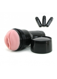 Мастурбатор-вагина Fleshlight - Vibro Pink Lady Touch с вибрацией - Fleshlight - во Владивостоке купить с доставкой