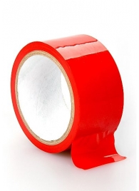Красная лента для связывания Bondage Tape Red - Shots Media BV - купить с доставкой во Владивостоке