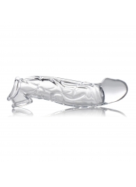 Прозрачная насадка для увеличения члена 2 Inch Clear Extender Sleeve - XR Brands - во Владивостоке купить с доставкой