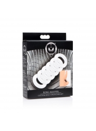 Комплект из 6 прозрачных эрекционных колец Ring Master Custom Ball Stretcher Kit - XR Brands - во Владивостоке купить с доставкой