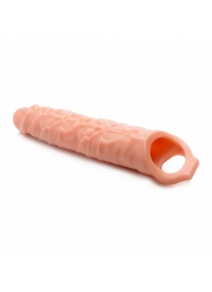 Телесная насадка-удлинитель 3 Inch Extender Sleeve - 27,3 см. - XR Brands - во Владивостоке купить с доставкой