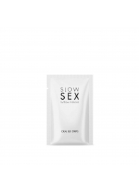 Полоски для орального секса Slow Sex Oral Sex Strips - 7 шт. - Bijoux Indiscrets - купить с доставкой во Владивостоке