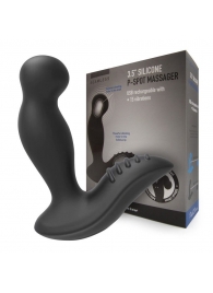 Черный вибромассажер простаты 3,5’’ P-spot Massager - 12,5 см. - Erokay - во Владивостоке купить с доставкой