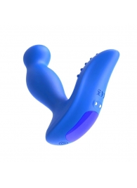 Синий вибромассажер простаты 3,5’’ P-spot Massager - 12,5 см. - Erokay - во Владивостоке купить с доставкой