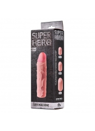 Фаллоудлинитель SUPER HERO Sex Machine - 15,5 см. - Lola Games - во Владивостоке купить с доставкой