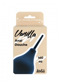 Черный анальный душ Anal Douche M - Lola Games - купить с доставкой во Владивостоке
