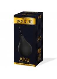 Черный анальный душ Anal Douche S - Adrien Lastic - купить с доставкой во Владивостоке