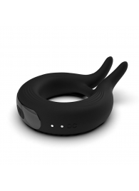 Черное эрекционное кольцо Marry Me Rechargeable Vibrating Cockring - Adrien Lastic - во Владивостоке купить с доставкой