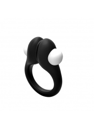 Черное эрекционное кольцо Zippy Vibrating Ring With Bullet - Adrien Lastic - во Владивостоке купить с доставкой