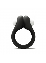 Черное эрекционное кольцо Zippy Vibrating Ring With Bullet - Adrien Lastic - во Владивостоке купить с доставкой