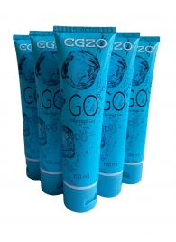 Набор из 5 пролонгирующих лубрикантов на водной основе Egzo Go (по 100 мл.) - EGZO - купить с доставкой во Владивостоке