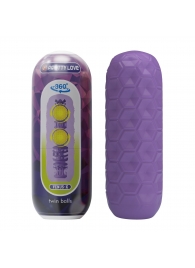 Фиолетовый мастурбатор Venus-X Twin balls - Baile - во Владивостоке купить с доставкой