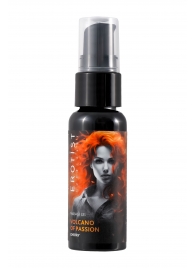 Гель с эффектом вибрации Volcano Of Passion со вкусом вишни - 25 мл. - Erotist Lubricants - купить с доставкой во Владивостоке