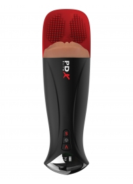 Мастурбатор-вагина в колбе с вибрацией Fuck-O-Matic Pro XL - Pipedream - во Владивостоке купить с доставкой