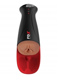 Мастурбатор-вагина в колбе с вибрацией Fuck-O-Matic Pro XL - Pipedream - во Владивостоке купить с доставкой