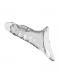 Прозрачная насадка на пенис - 22 см. - Baile - во Владивостоке купить с доставкой